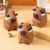 Elastic Squeeze Ball Popping Eye Capybara Toy Anxiety Stress Relief Sitting Pinch Sensory Soft Animal Fidget