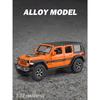 1/32 Jeeps Wrangler Sahara Off-Road Alloy Car Diecasts & Toy Vehicles Car Model Sound and Light Car Toys for Kids Gifts