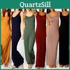 Elegantes ärmelloses Bodycon Maxikleid für Damen für Freizeit, Strand und den täglichen Gebrauch