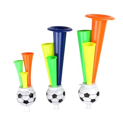 Soccer Trumpet Toy Three Tones for Weddings Performances Birthday Party