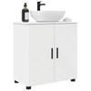Bathroom Cabinet White 61 x 35 x 64 cm Particleboard & Metal