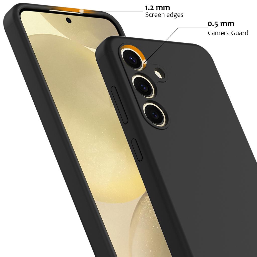 For Samsung Galaxy S24 FE Case Compatible with MagSafe Anti-Drop Liquid Silicone Phone Cover