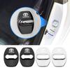 MSH3  4Pcs Car Door Lock Cover Anti Scratch Protective Buckle Caps for Toyota Yaris Hilux Prius Auris Corolla Camry RAV4 Accessories