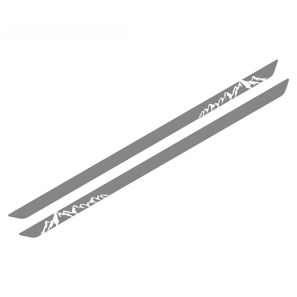 Car Side Stripe Stickers For Fiat Ducato L3 L4 (2006-On) Camper Motorhome Van Vinyl Mountain Tree Decoration Decals Accessories