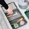 8pcs/set Storage Box Household Items Cosmetics Plastic Drawer Desktop Kitchen Seasoning Sorting Box Durable Healthy Material