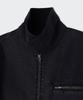 Musinsa Standard Denim Zip-Up Work Jacket [Washed Black]