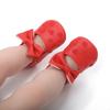 Girl Baby Princess Shoes Preschool Children's Anti slip Flat Bottom Soft Sole Cotton Baby Bed Shoes Cute Bow Baby Walking Shoes