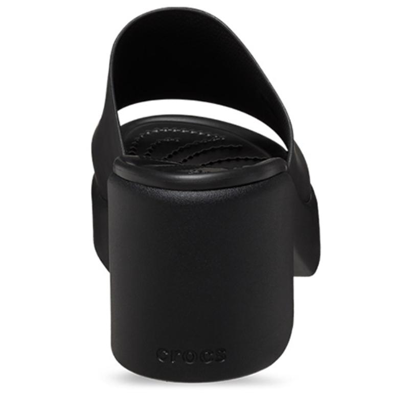 Crocs Brooklyn Slide Heels 'Black' Women's