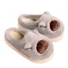 New Cartoon Kapibara Warm and Wear-resistant EVA Large White Bottom Cotton Slippers Soft Home