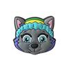 PAW Patrol Flower Clog Shoe Charms: Soft Rubber DIY Accessories