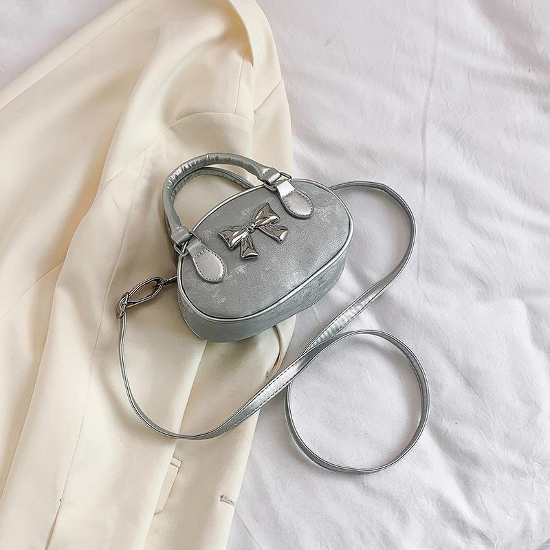 Fashion Bags for Women's New High-end Handbags One-shoulder Crossbody Bags Fashionable Commuting Small Round Bags