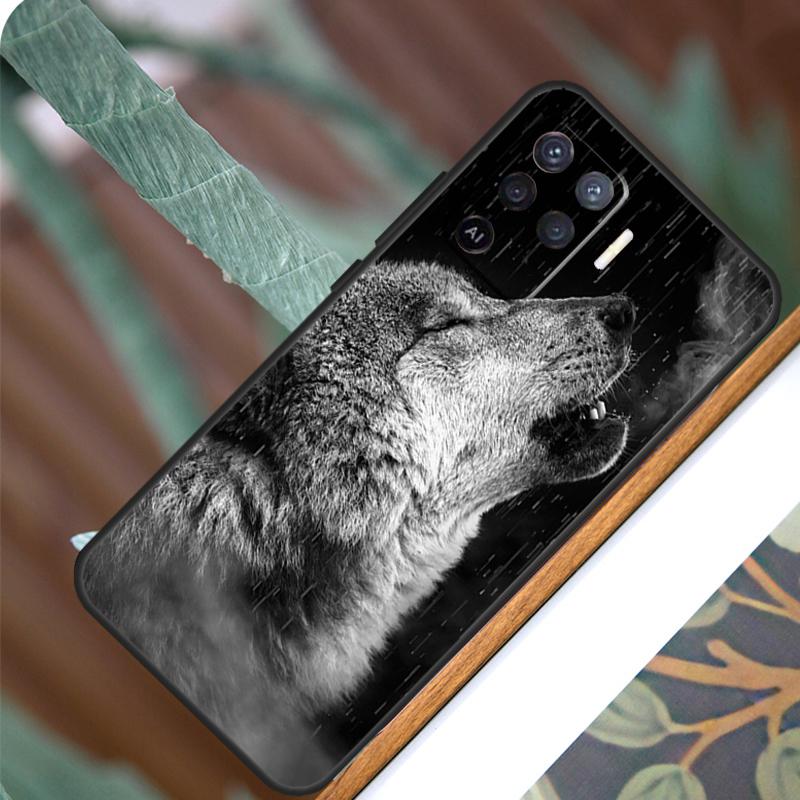 Wolf Howls Art For OPPO A57 A57S A77 A5 A9 A53 A52 A72 A96 A76 A16 A54 A74 A94 A38 A58 A78 A15 A17 Case