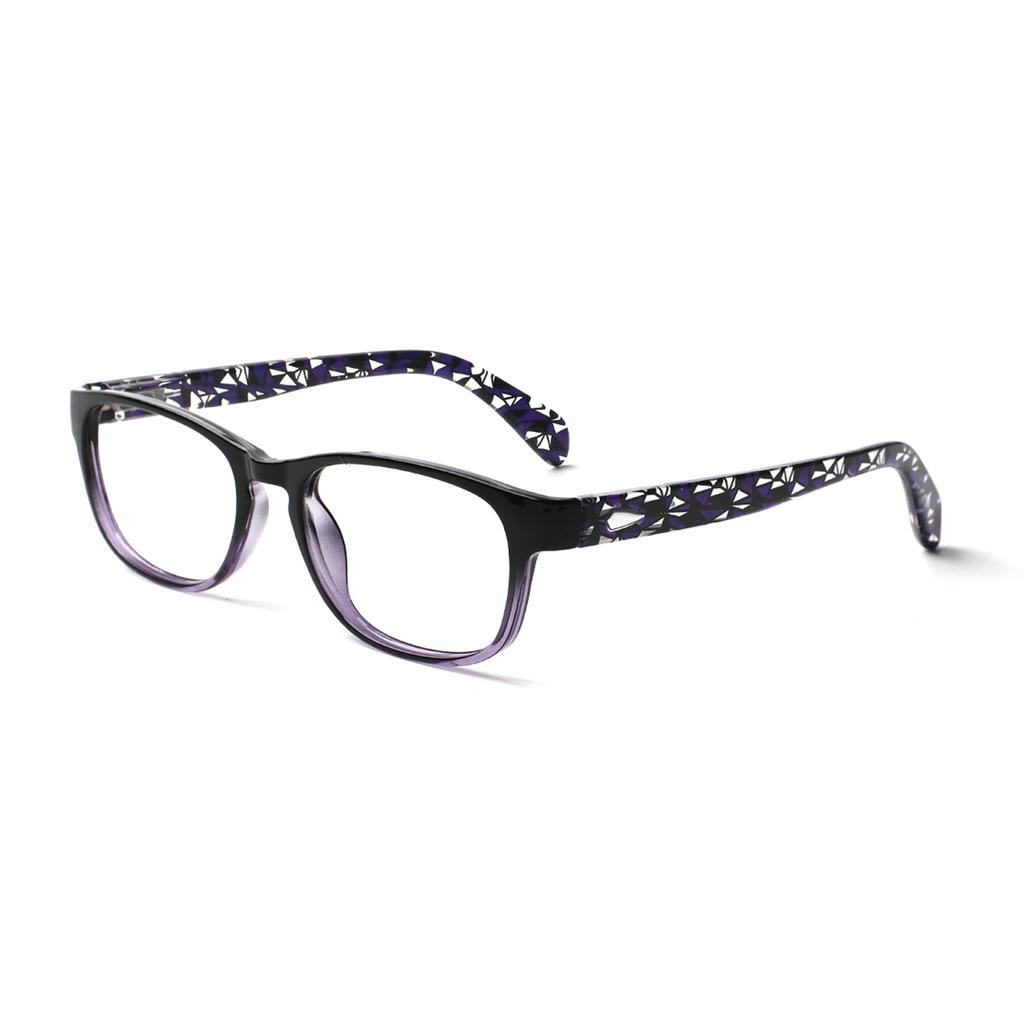 TUREZING Spring Hinge Reading Glasses for Women Men Rectangular Frame HD Lenses High Quality Prescription Eyewear