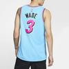 Nike NBA Dwyane Wade Miami Heat 2019/20 ViceWave City Edition Swingman Jersey #3 Men's AV4650-425