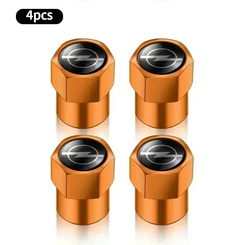 Q1022Q102Car Aluminum AlloyTyre Rim Stem Covers For Opel Astra G H J F K Insignia Vectra C D Zafira B Antara Corsa B E Mokka Accessorie