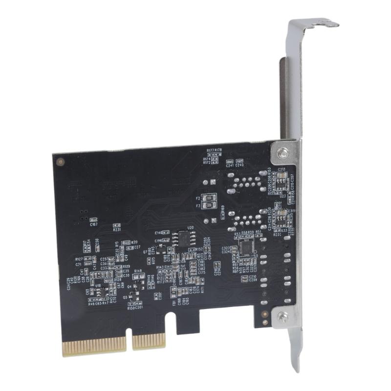 Highly Speed USB3.2 Gen 2 PCIE 4X 5 Port Adapter Card with Type A &Type C Interfaces for Widely Use PCIe Converters