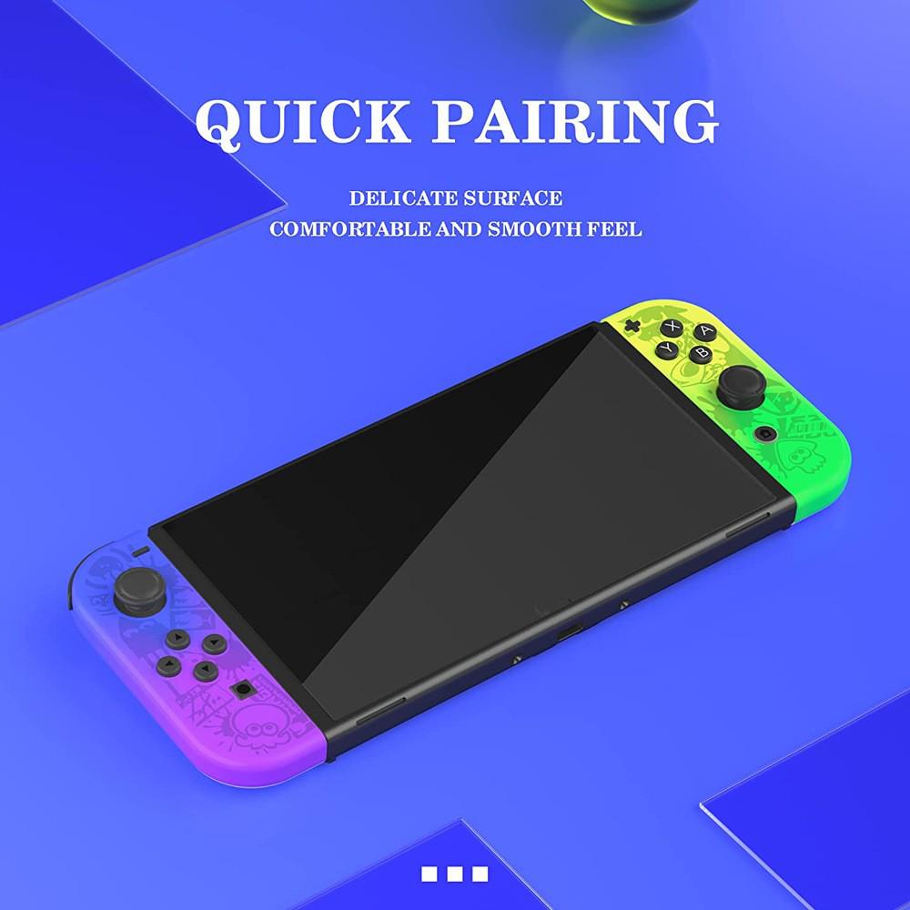 Compatible 1st Gen Switch Console Joy-Con Controllers with Detachable Slide Rail & Wrist Strap