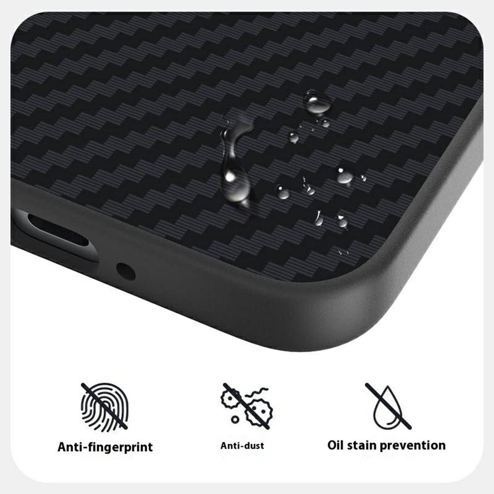 ABEEL Magnetische Hülle für OnePlus 13T 5G Rückseite mit Carbonfaser-Textur