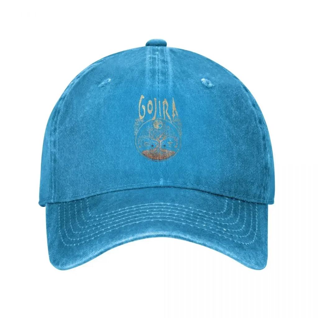 Casual Metal Band Gojiras Baseball Cap Unisex Distressed Washed Snapback Hat Outdoor Summer Caps Hat