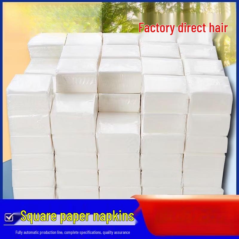 Коммерческие квадратные салфетки, 100 упаковок