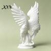 Matte Finish Angel Collectible 3D Printed Figurine with Large Wings, White Statue, Keepsake Gift Aesthetic Minimalist Sculpture for Home Office