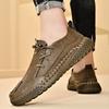 Autumn New Models Are Specially Designed for Popular Large-size Men's Casual Shoes, Leather Shoes, Fashion Handmade Shoes, and Men's Single Shoes.