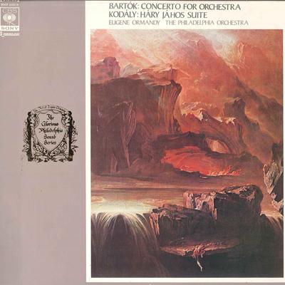 LP Record EUGENE ORMANDY(COND.)/PHILADELPHIA - Bartok/Concerto For Orchestra,kodal SOCF22015 CBSSONY - Japan Classical Used
