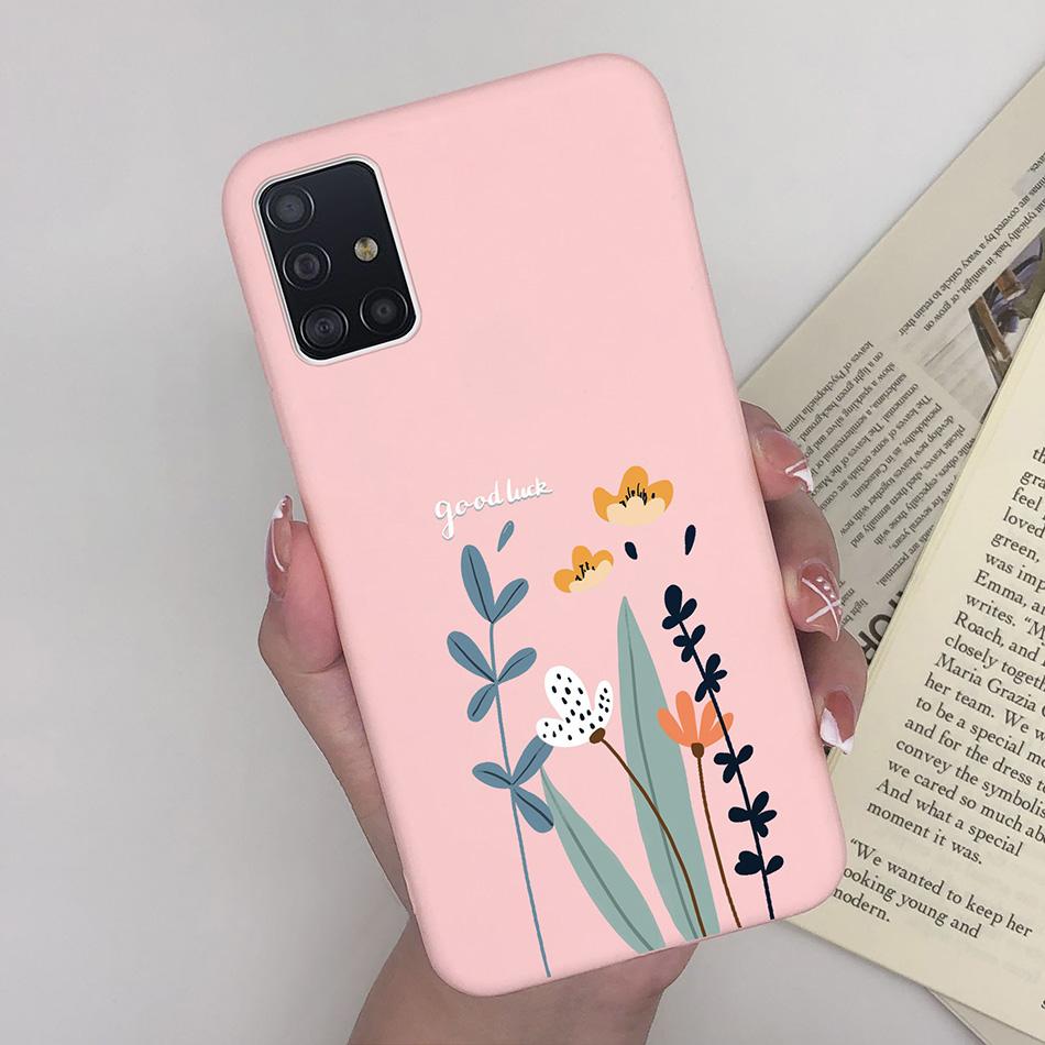 For Samsung Galaxy A51 Case Cover Soft Silicone TPU Bumper Phone Case for Samsung A31 A71 A515 A515F A 71 51 31 Coque Funda Capa