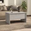 Vidaxl Couchtisch, Beton Grau, 80X50X42,5 Cm