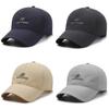 Polyester Breathable Sun Hat For Men Summer Casual Baseball Cap With Adjustable Fit