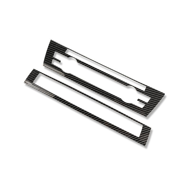 Carbon Fiber Color Center Console CD Frame Decoration Cover Trim For BMW 5 Series F10 2011-2017 Car Styling Interior Accessories