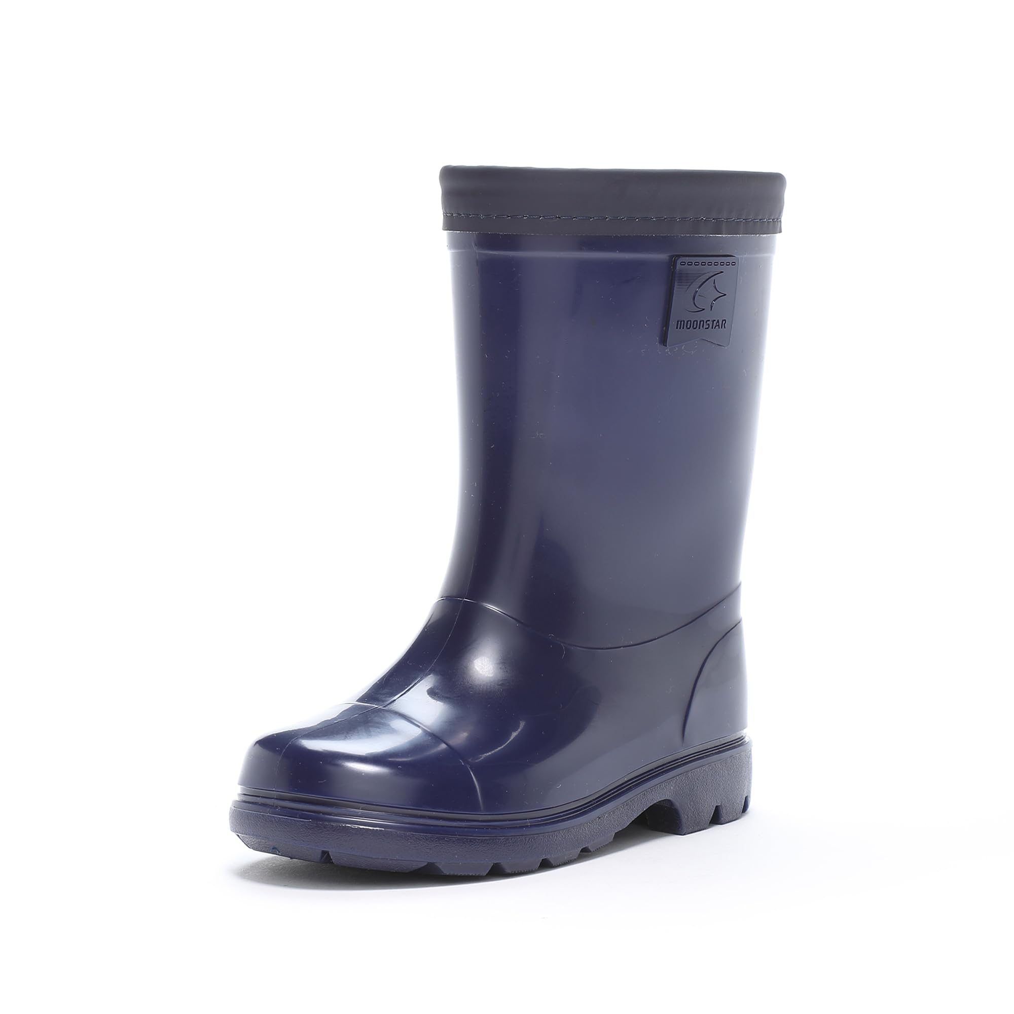 

Сапоги резиновые Сделано в Японии RB C65 Kids T Navy см 2E [Moonstar] 18.0