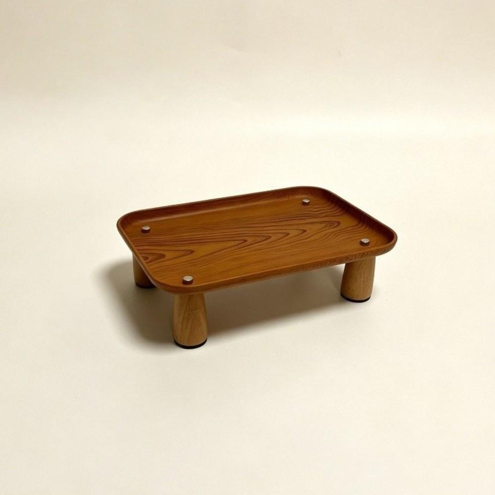 Spill Tray Elevated Pet Feeder Removable Tray Cat Bowl Stand Raised Cat Food Table Pet Feeding