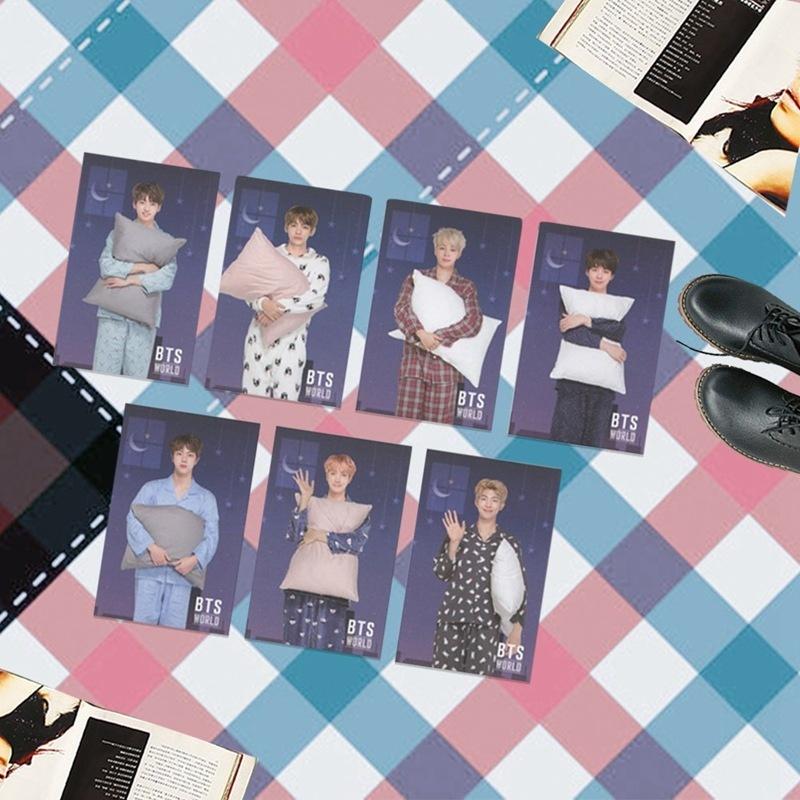 7 шт. / Компл. Новая официальная фотокарта BTS Selfie World Ost Photocards Jimin V Jungkook Collective купить недорого — выгодные цены, бесплатная доставка, реальные отзывы с фото — Joom