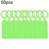 Plastic Hanging Plant Tags Nursery Garden Labels 50 Pcs Pot Marker Ring Buckle