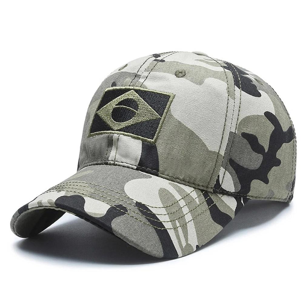 Yiran bag Brazili&euml; Vlag Baseballpet Mannen Zomer Zonbescherming Snapback Casual Golfpet Airsoft Adjustable