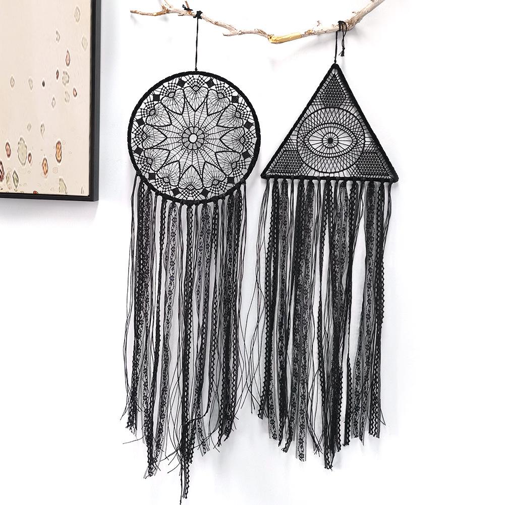 Black Tassel Dream Catcher Net Home Dream Chaser Shop Dream Net Wind Chime Bedroom Living Room Atmosphere Decoration