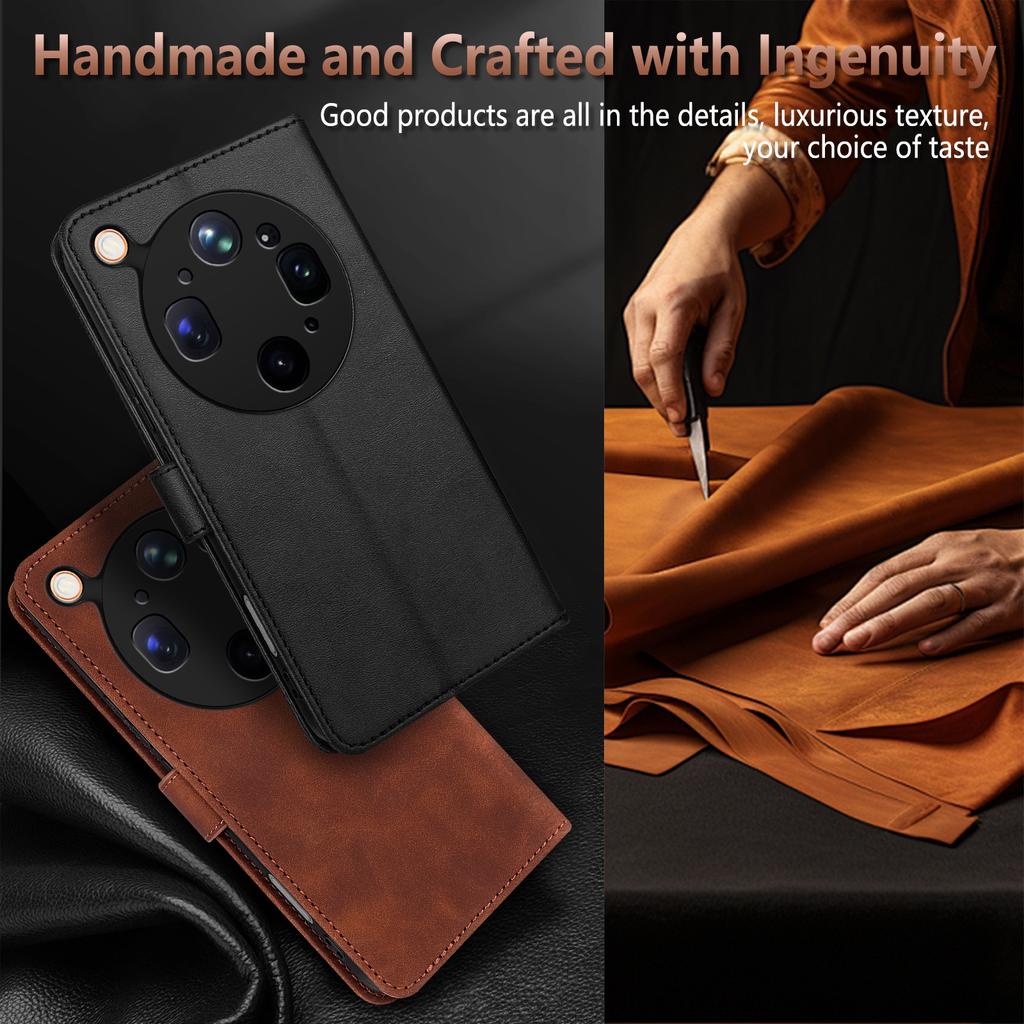 EUCAGR Wallet Magnetic Flip PU Leather Case For OPPO Find X9 Ultra X9Pro Shockproof Holder Pocket Cover For OPPO Find X9S Pro