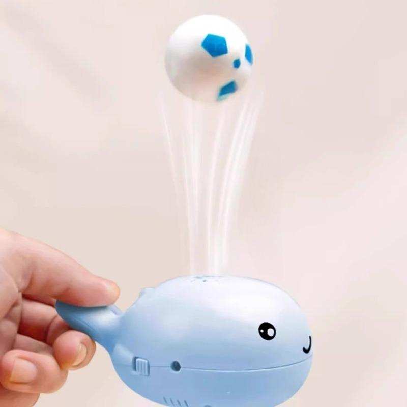 Cat Interactive Toy Electric Floating Ball Cat Toy Whale Shaped Cat Toy Portable USB Dual Function Fan Pet Toy Pet Supplies