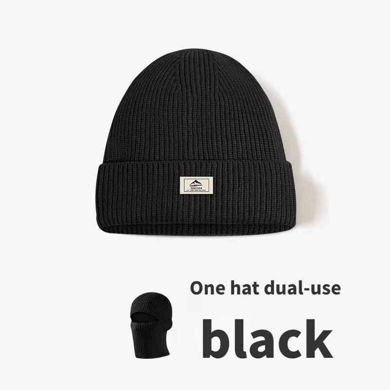 

Beanies Men Winter Hat Women Knitted Hats For Men Cap Winter Beanie Caps Gorro Thick Warm Brimless Fur Bonnet Mens 1 pcs