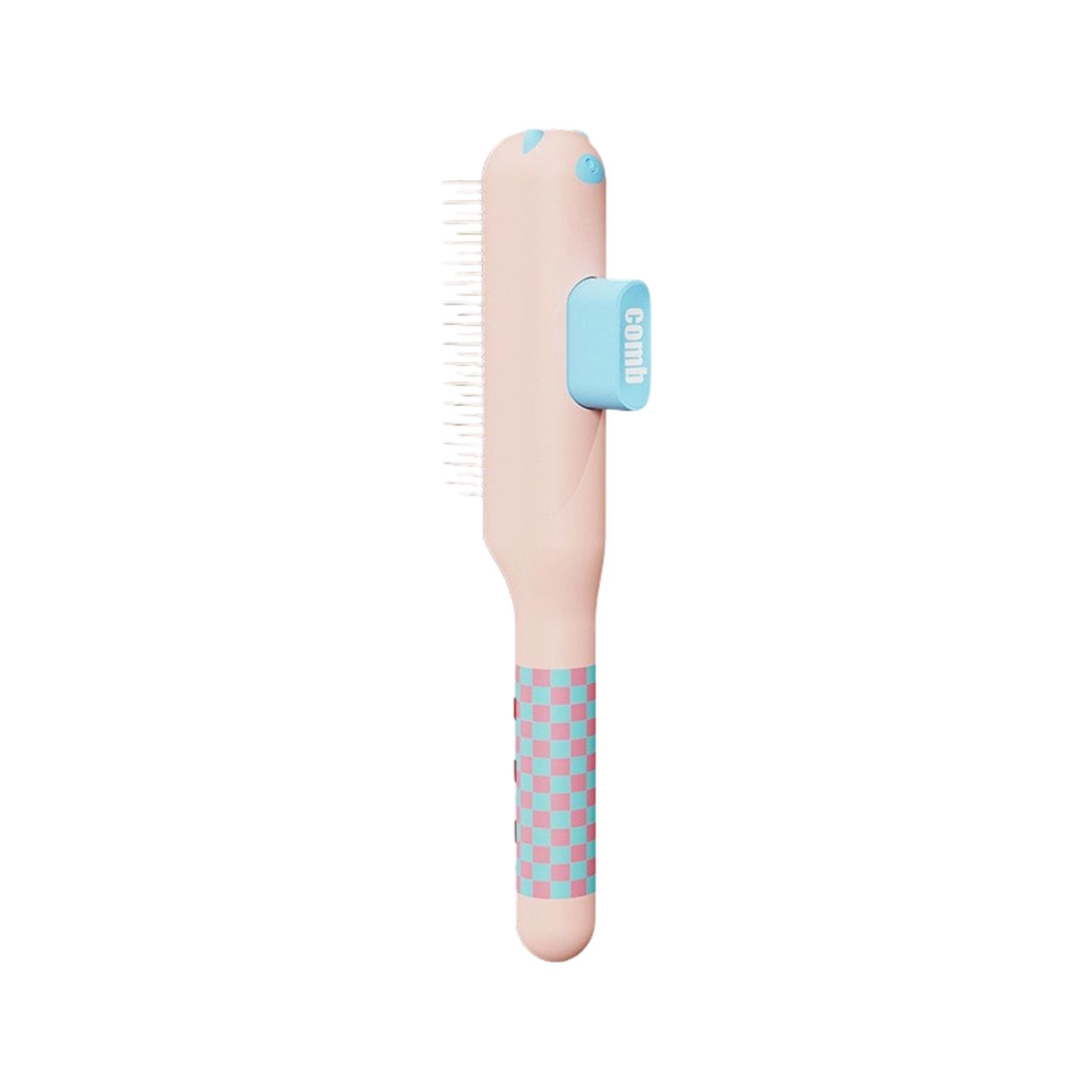 Pet Comb One-click Hair Removal And Depilation Comb Dog Hair Removal Comb Special  Comb Pet Supplies One Size розовый