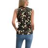 Damen Sommer Mode Lässig Retro Print V-Ausschnitt Ärmelloses Top Skinny Tanktop