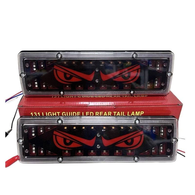 12V-24V Car Truck LED Brake Turn Tail Lights Waterproof Lighting Driving Lights Auto Flash Reverse Stop Safety Signal Lamp