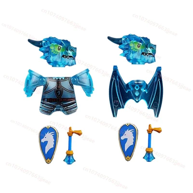 048 047 Undead Dragon Knight Bricks Anime Dragon Knights Building Blocks DIY Action Figure Collection Model Decor Doll Toy Gift