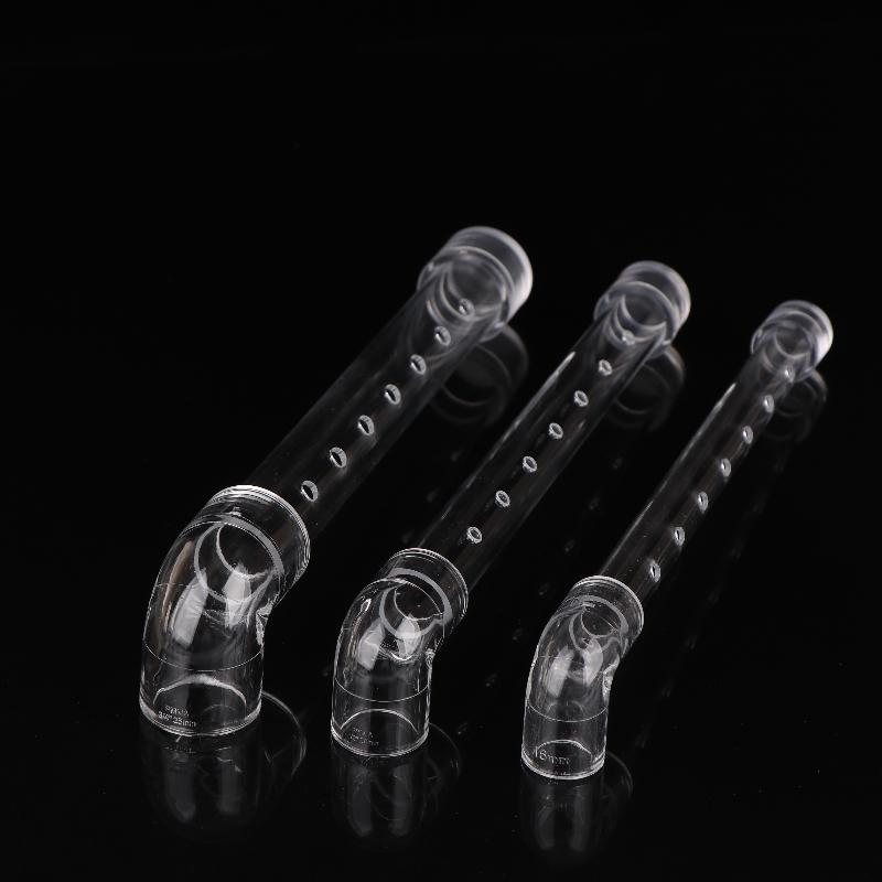 Aquarium Rain Spray Bar Outflow Pipe Transparent Acrylic Rain Shower Outlet Tube Kit Fish Tank External Filter Accessries
