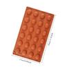 6/8/15/18/24/35 Holes Silicone Half Sphere Mold For Baking Half Ball Chocolate Candy Dome Pudding Mousse Cake Pastry Tools