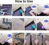 460-Piece No-Sew Baby Snaps Kit: Hand Press Pliers, Colorful Resin Buttons, Installation Tools
