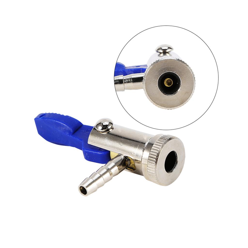 6mm Clip On Chuck Tire Valve Connector Tyre Airline Inflator Valve Car Motorbike