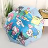 1pc Hello Kitty Characters Around the World Umbrella with Plastic Handle,Suitable for All Seasons Home Travel Outdoor UmbrellaSanlio326