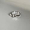 Mosxe [925silver] Open Hole Ring